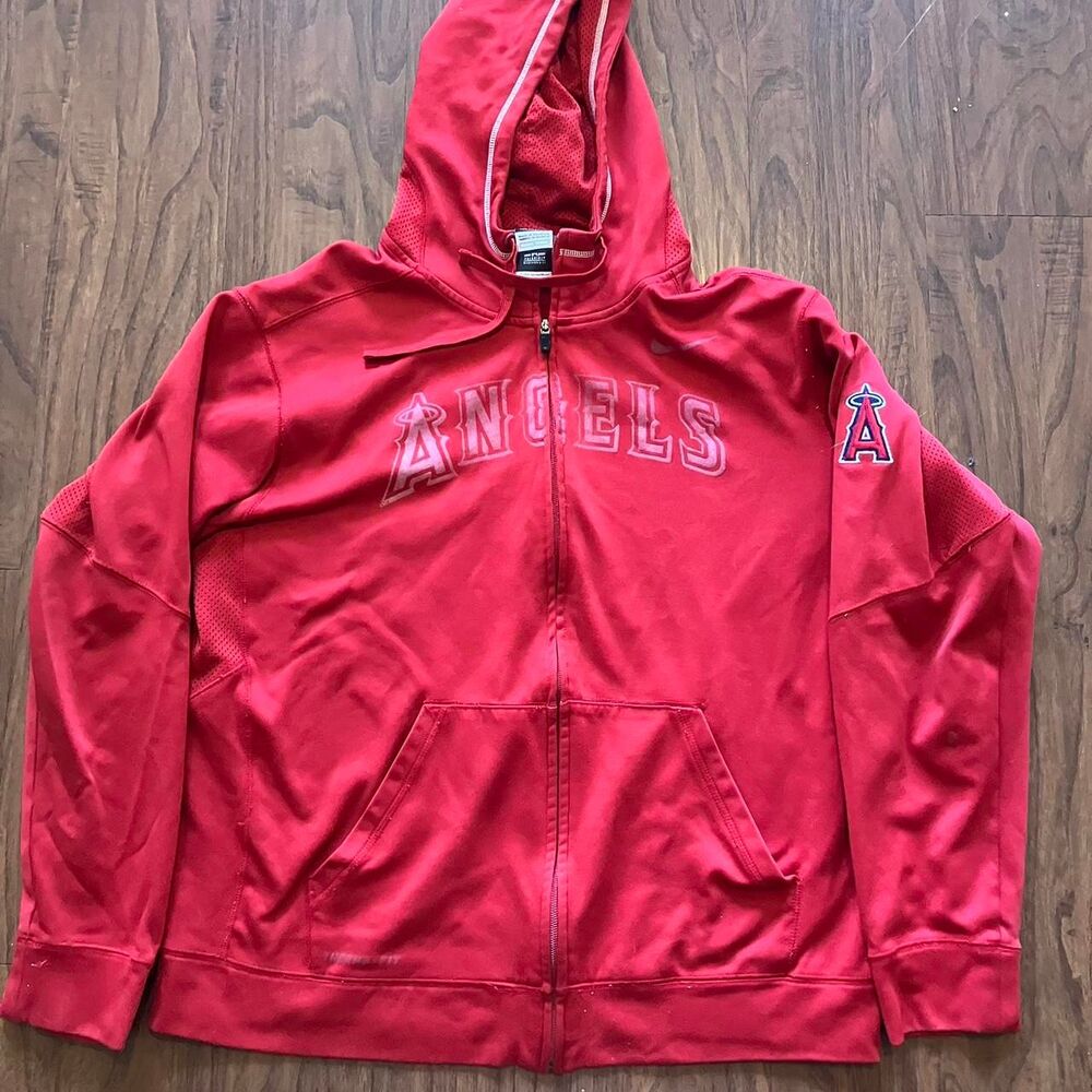 Nike Men's Red Hoodie